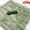 Light Green Jimmy Choo Sequins Worked Partywear Saree