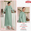 Mild Green Pakistani Partywear Georgette Suit