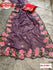 Twilight Lavender Pure Organza Multi-Embroidery Partywear Saree