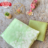 Light Green Pure Organza Multi-Embroidered Saree