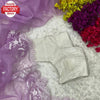 Lavender Pure Soft Organza Embroidered Partywear Saree With Readymade Blouse