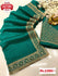 Sea Green Vichitra Silk Partywear Saree