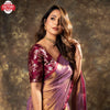 Multi-shaded Jimmy Choo Silk Partywear Saree