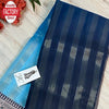 Blue Multishaded Partywear Organza Fancy Saree