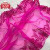 Magenta Pure Organza Thread And Sequins Partywear Saree