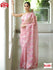 Pink Pure Soft Organza Multi-embroidery Partywear Saree