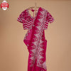 Hot Pink Jimmy Choo Embroidered Partywear Saree