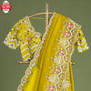 Yellow Jimmy Choo Embroidered Partywear Saree