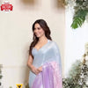 Bollywood Designer Georgette Multi-colour Sequins Work Partywear Saree