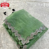 Sea Green Pure Jimmy Choo Silk Zircon Stone Work Partywear Saree