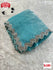 Sky Blue Pure Jimmy Choo Silk Zircon Stone Work Partywear Saree