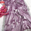 Lavender Pure Jimmy Choo Partywear Stone Work Saree