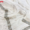 White Pure Jimmy Choo Zircon Work Partywear Saree