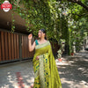 Light Green Pure Banarasi Paithani Silk Partywear Saree