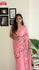 Pink Shimmer Silk Multi-Sequins Work Partywear Saree