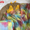 Multi-colour Pure Tabby Organza Partywear Saree With Stitched Blouse