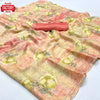 Stylish Brasso Partywear Saree With Stone Work