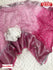 Pink Organza Silver Weaving Border Partywear Saree