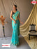 Sky Blue Organza Silk Banarasi Saree