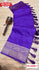 Purple Pure Dola Silk Partywear Saree