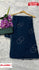 Navy Blue Zomato Silk Stone Work Partywear Saree