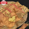 Peach Cotton Silk Fancy Partywear Saree