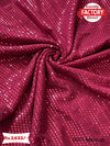 Maroon Sequins Partywear Saree