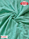 Pista Sequins Partywear Saree