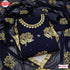 Navy Blue Partywear Georgette Kurtha Suruwal Piece