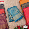 Sky Blue Kanjivaram Pure Silk Saree