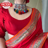 Red Paithani Silk Saree