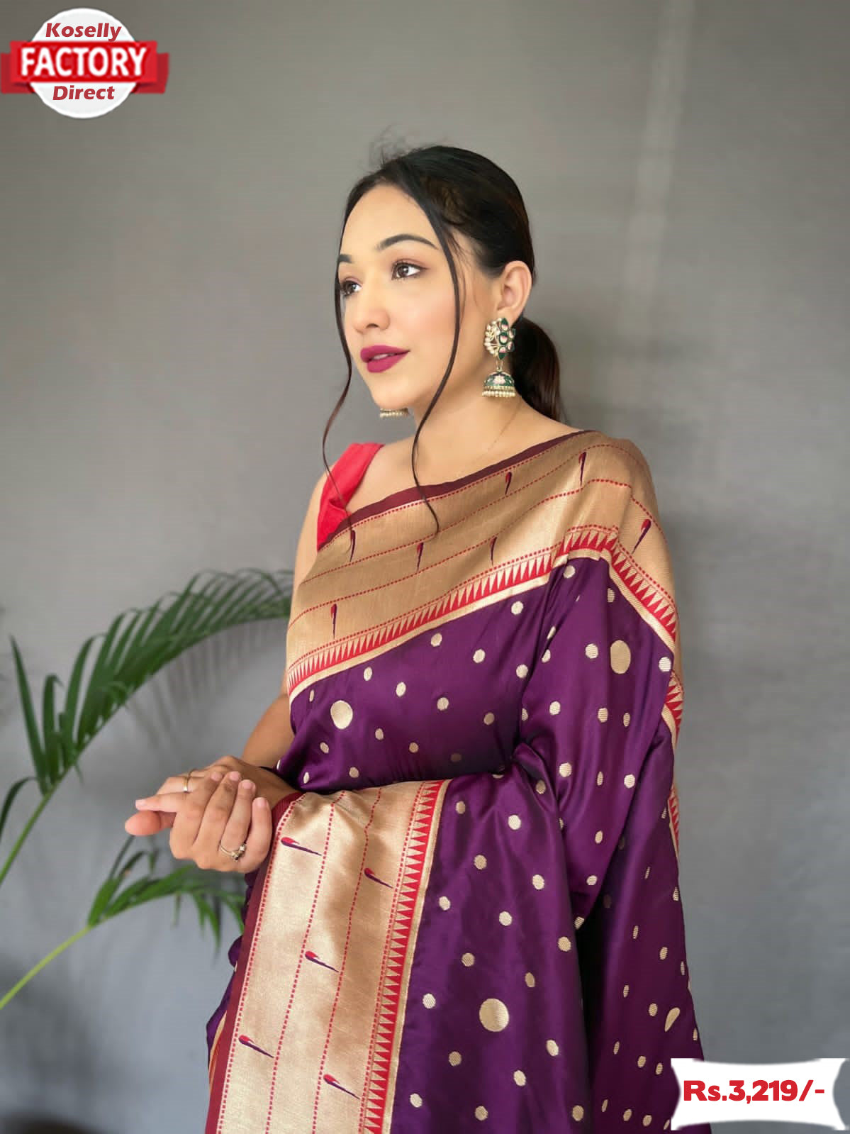 Buy Pure Paithani Silk Saree Online In India - Monamaar – Page 4