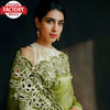 Pickle Green Vichitra Silk Partywear Saree