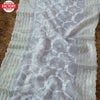 White Organza Sequins Partywear Work Saree