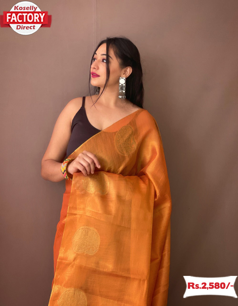 Pure Tissue Zari Silk Saree – Shopzters