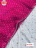 Pink Pure Georgette Crochet Bandhej Saree