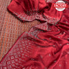 Maroon Stone Work Partywear Fancy Saree