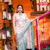 Multi-shaded Georgette Partywear Sequins Saree