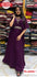 Wine Crush Georgette Partywear Gown